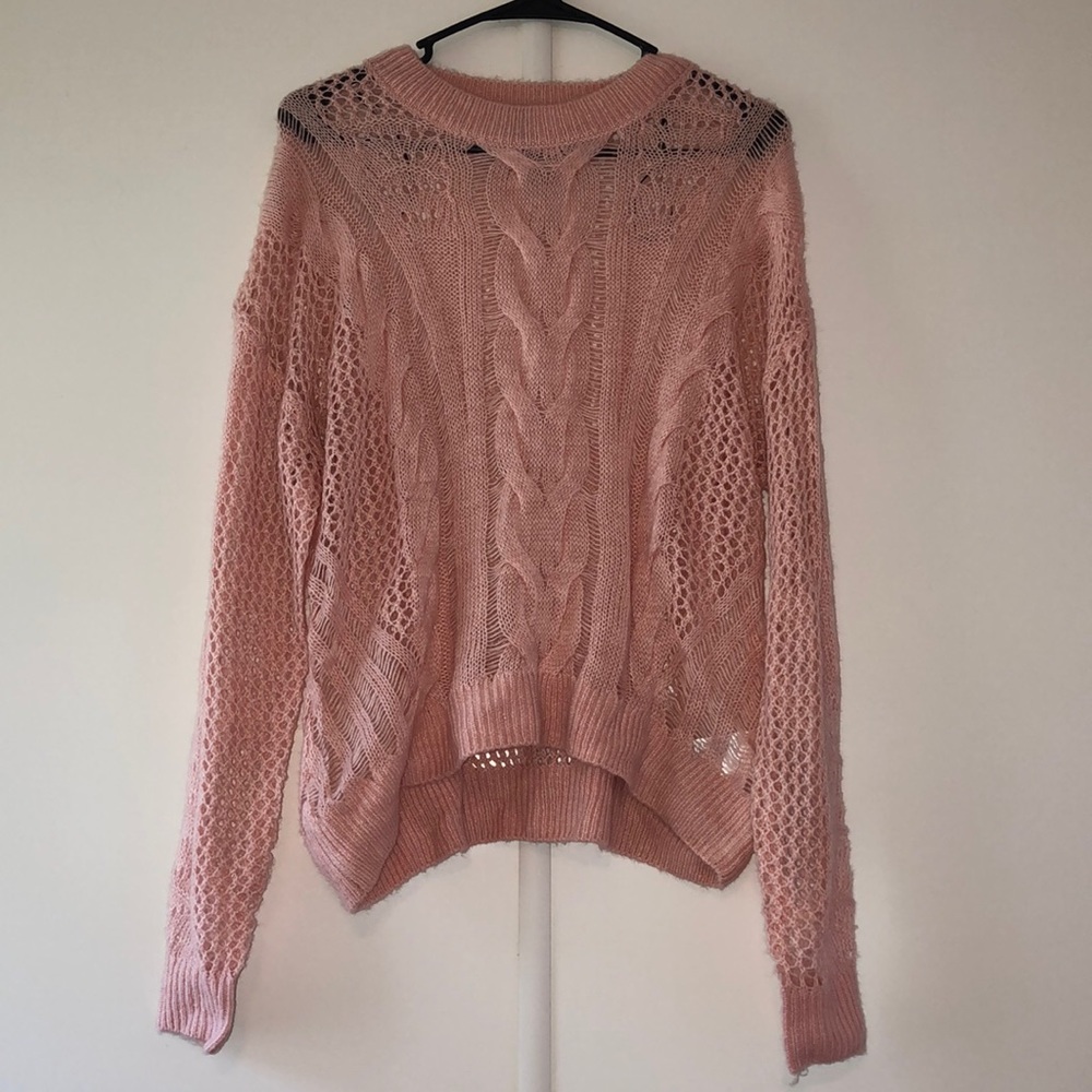 H&M lace sweater